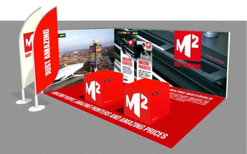 M2 Printing Expo Stand