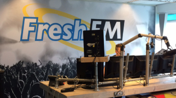 Studio-aankleding Fresh FM