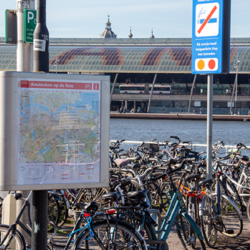 Fietsborden Amsterdam