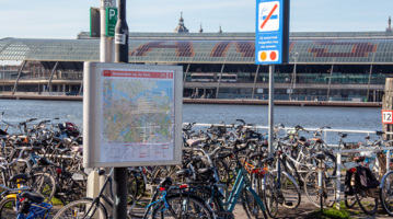 Fietsborden Amsterdam