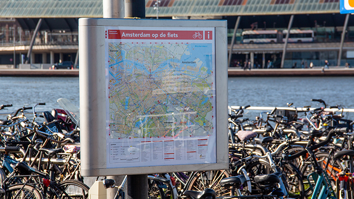 Fietsborden Amsterdam