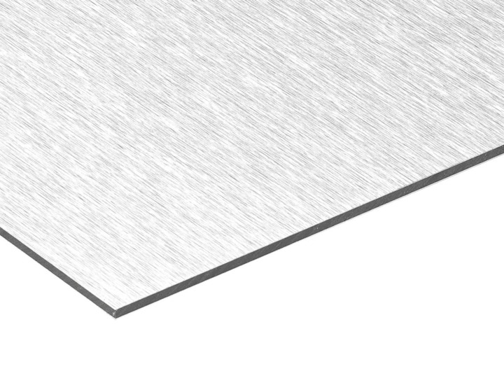 Aluminium sandwich panel (brushed)