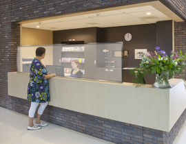 Afscherm systeem balie