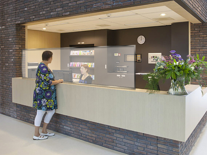 Afscherm systeem balie